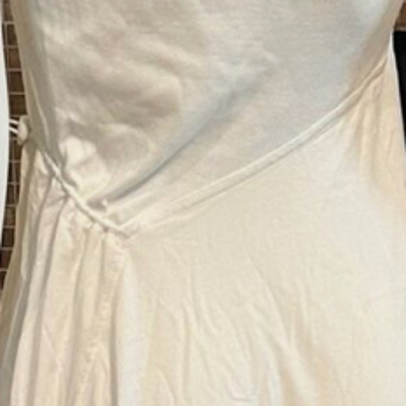 Brand New Daily Practice by Anthropologie Short-Sleeve Asymmetrical Midi Dress - Picture 7 of 8